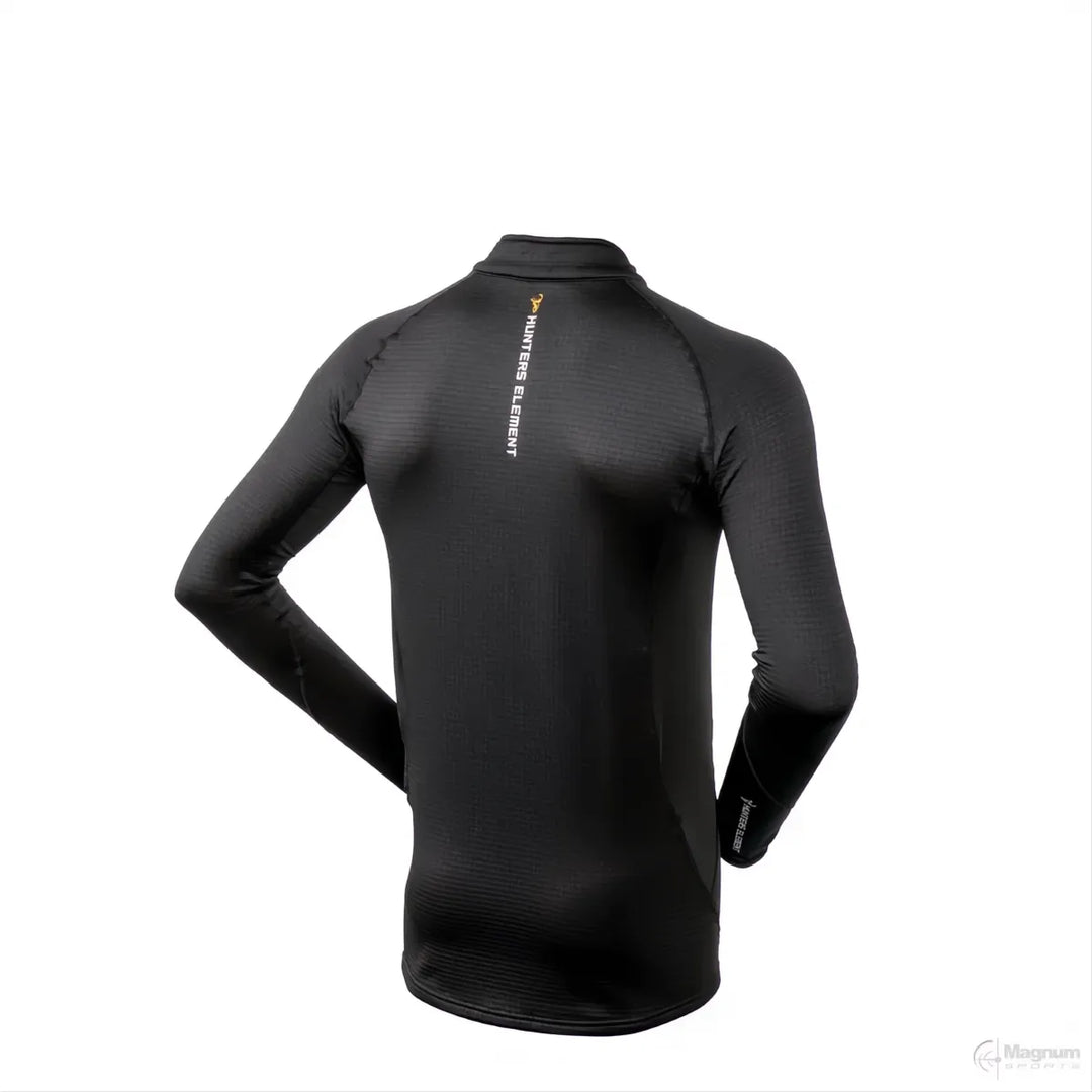 Hunters Element Core+ LS Zip Black