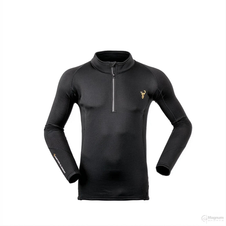 Hunters Element Core+ LS Zip Black