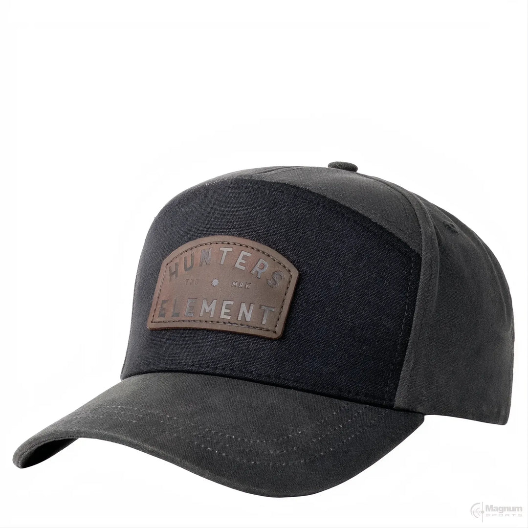 Hunters Element Crest Cap Black / Forest Green