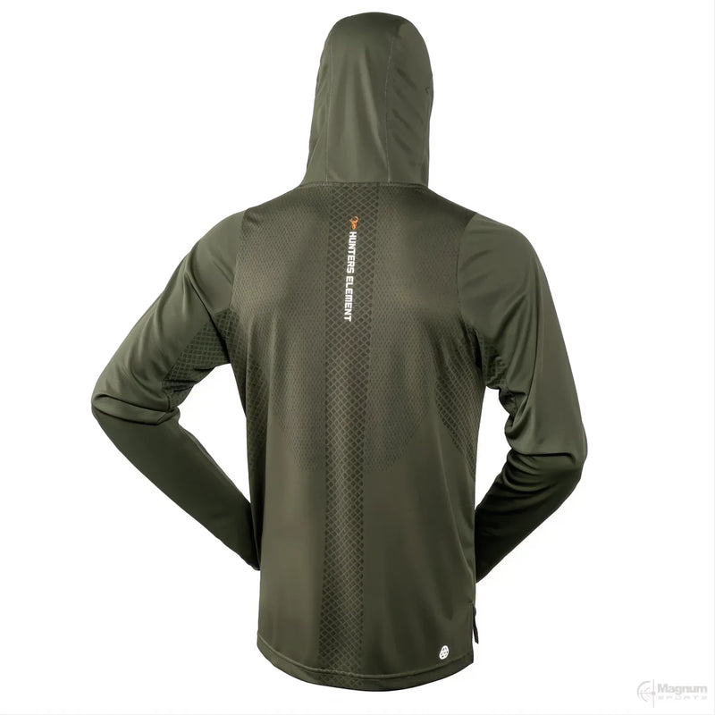 Load image into Gallery viewer, Hunters Element Eclipse Vantage Hoodie V2 Forest Green
