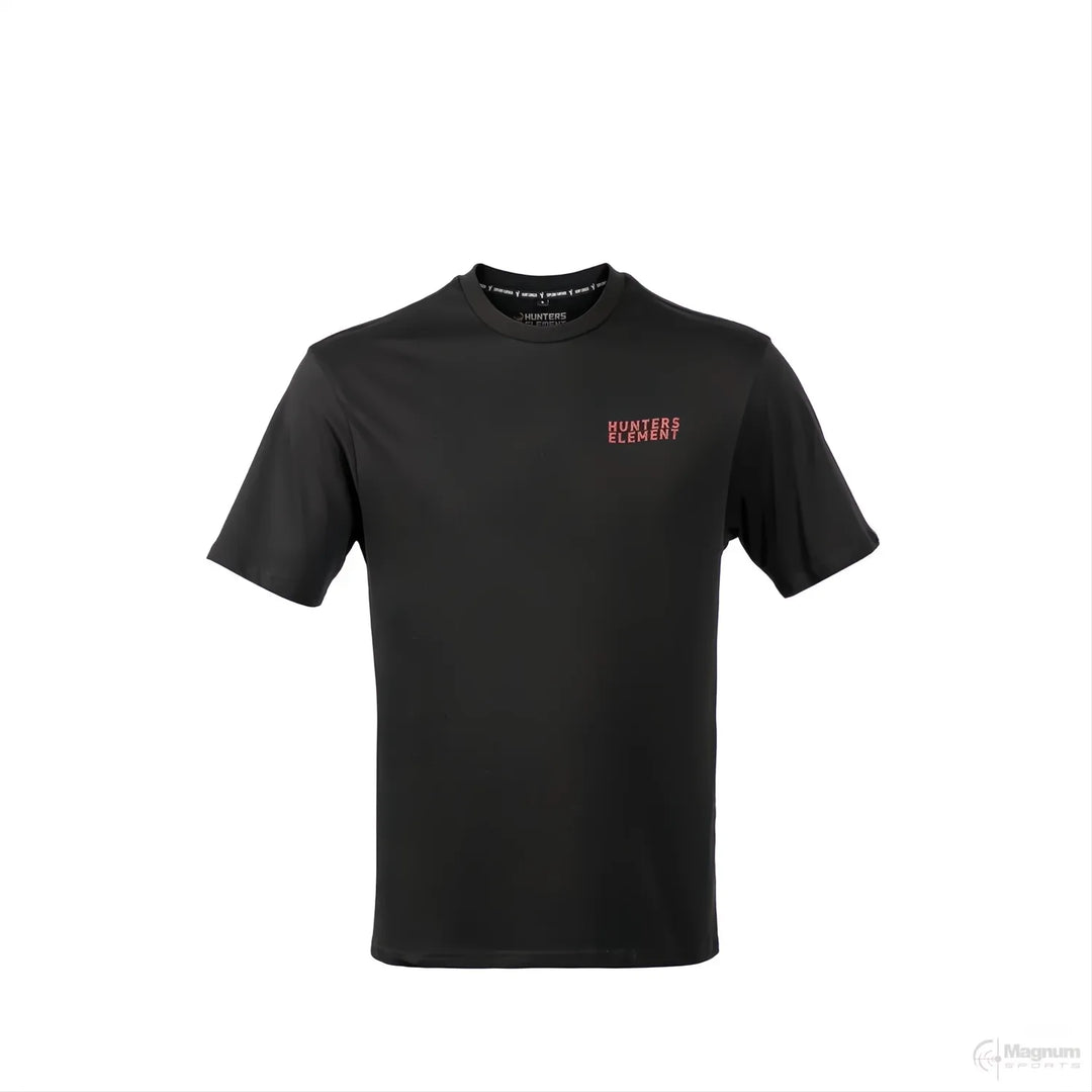 Hunters Element Fallow Skull Tee Black