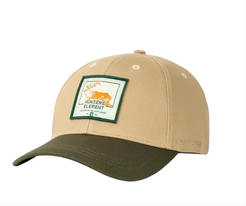 Hunters Element Fiordland Cap Tan/Forest Green