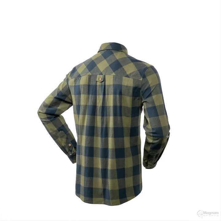 Hunters Element Huxley Shirt Green/Navy Plaid