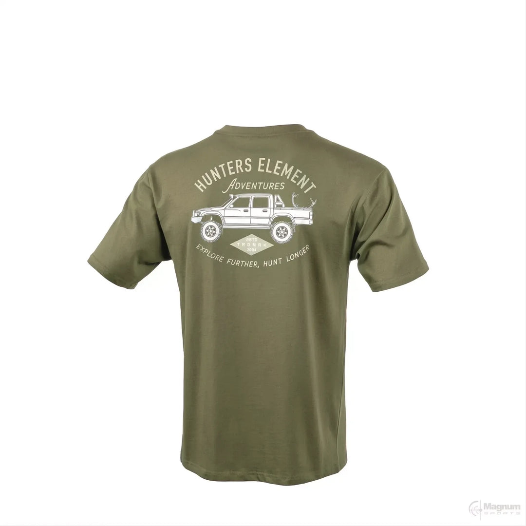 Hunters Element Lux Tee Khaki