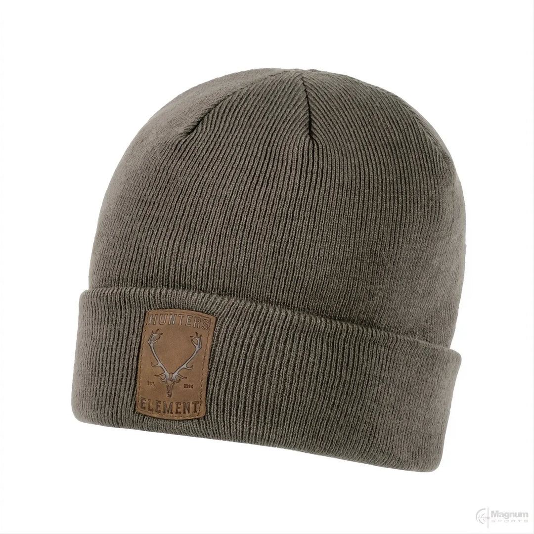 Hunters Element Red Stag Beanie Charcoal
