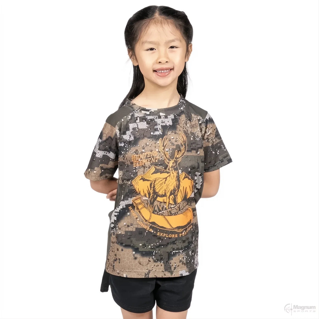 Hunters Element Tyro Roar Tee Kids Desolve