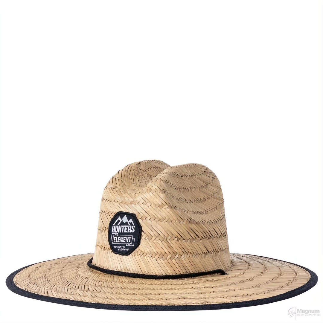 Hunters Element Vista Straw Hat Charcoal