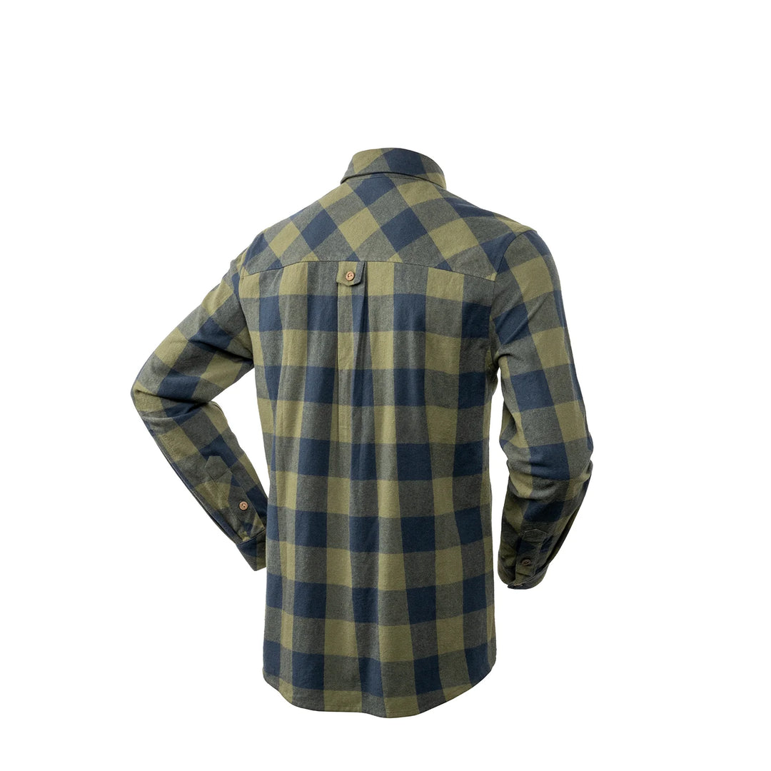 Hunters Element Huxley Shirt Green/Navy Plaid