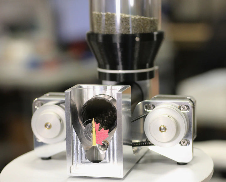 MacDonald AutoTrickler V4 with A&D FX-120i Scale