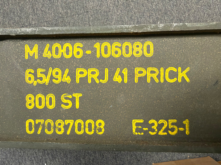 MILSURP Swedish 6.5x55 Ammunition