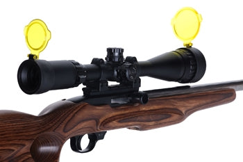 Quake Bushwacker Optics Cover - Size 4 (35.6-40.6mm) Yellow