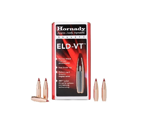Hornady .257 25 cal 95 grain ELD-VT Bullets 100 pack