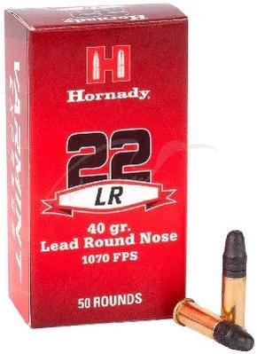 Hornady 22LR 40gr LRN 50pk - Magnum Sports