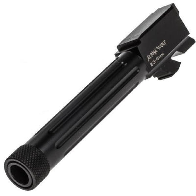 Lone Wolf AlphaWolf 4.56"/117mm Conversion Barrel For Glock 22 9mm Threaded 1/2x28