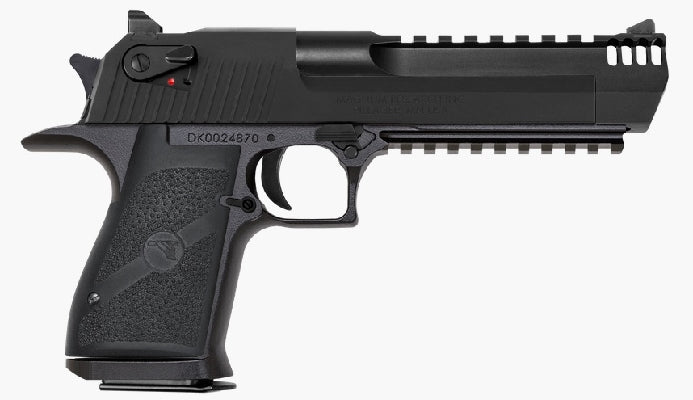 Magnum Research Desert Eagle 44 Mag L6 Aluminum Frame Black with Integrated Muzzle Brake