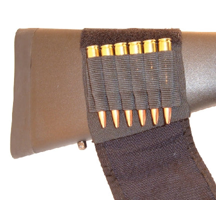 Grovtec Buttstock Cartridge Shell Holder-Rifle with Flap