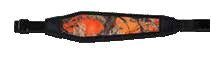 Grovtec Padded Nylon Rifle 48x1- Blaze Orange Camo with swivels