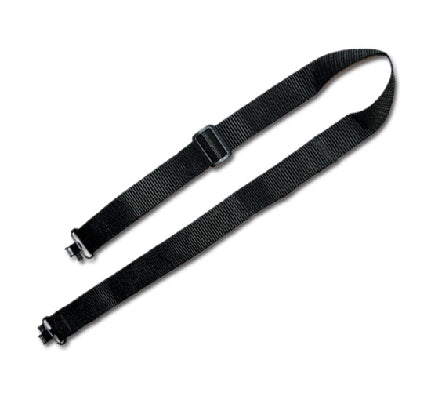 Grovtec Nylon Web Sling - Mountaineer 48x1¼-Black w/ swivels