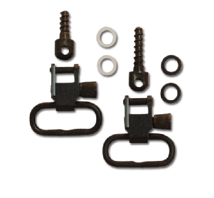 Grovtec Wood Screw Fore End Swivel Set 1" Satin Nickel