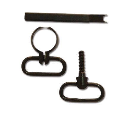 Grovtec Centrefire Lever Actions Swivel Set 1" Loops Black