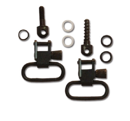 Grovtec Winchester 70A Swivel Set 1" Loops Black