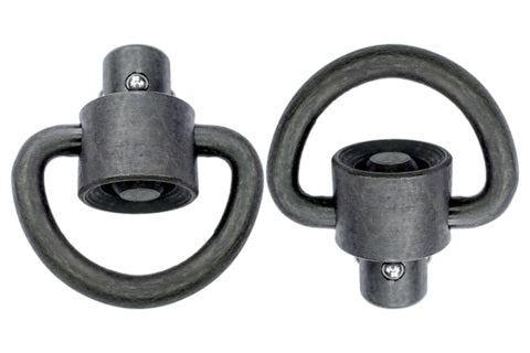 Grovtec Recessed Plunger Heavy Duty Push Button Swivels for D-Loops