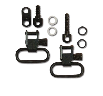 Grovtec Ruger Carbines, Auto &amp; Single Shot Swivel Set 1" Loops Satin Nickel