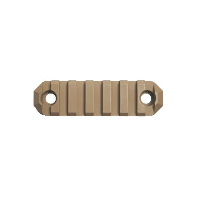 Grovtec AR foreend Picatinny Rail Adapter 3" 7-Slot M-Lok Coyote Tan Cerakote