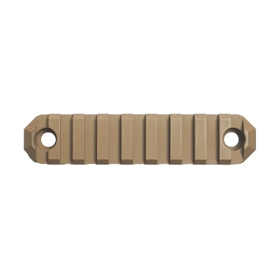 Grovtec AR foreend Picatinny Rail Adapter 3.8" 9-Slot M-Lok Coyote Tan Cerakote
