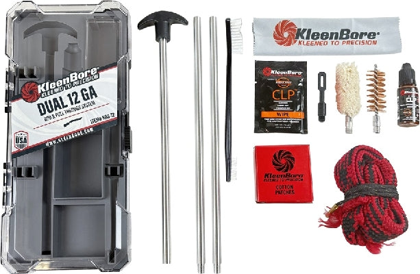 KleenBore 12 Gauge Dual-Kleen Rifle Cleaning Kit