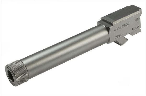Lone Wolf 4.6"/117mm Conversion Barrel For Glock 23/32 9mm Threaded 1/2x28