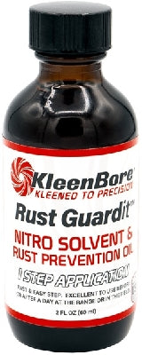 KleenBore Rust Guardit Nitro Solvent &amp; Rust Prevention Oil 2 oz