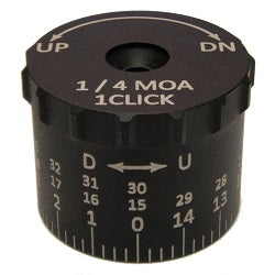 Sightron SIII Series 6-24x50mm FFP Tactical Elevation Knob 40 MOA