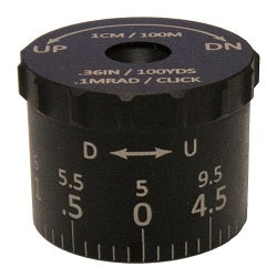 Sightron SIII Series 8-32x56mm &amp; 6-24x50mm .1 MRAD Tactical Elevation Knob 9.5 MRAD