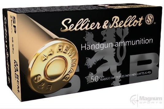 Sellier And Bellot 44 Magnum 240gr SP