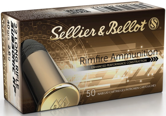 Sellier &amp; Bellot 22LR Subsonic Hollow Point (50pk)