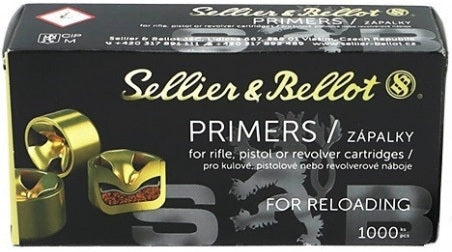 Sellier &amp; Bellot 4.4 SR Small Rifle Boxer Primers 1000 Pack