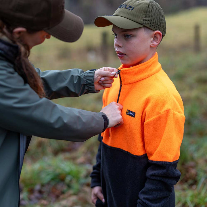 Swazi Kids Hi-Vis Bush Shirt