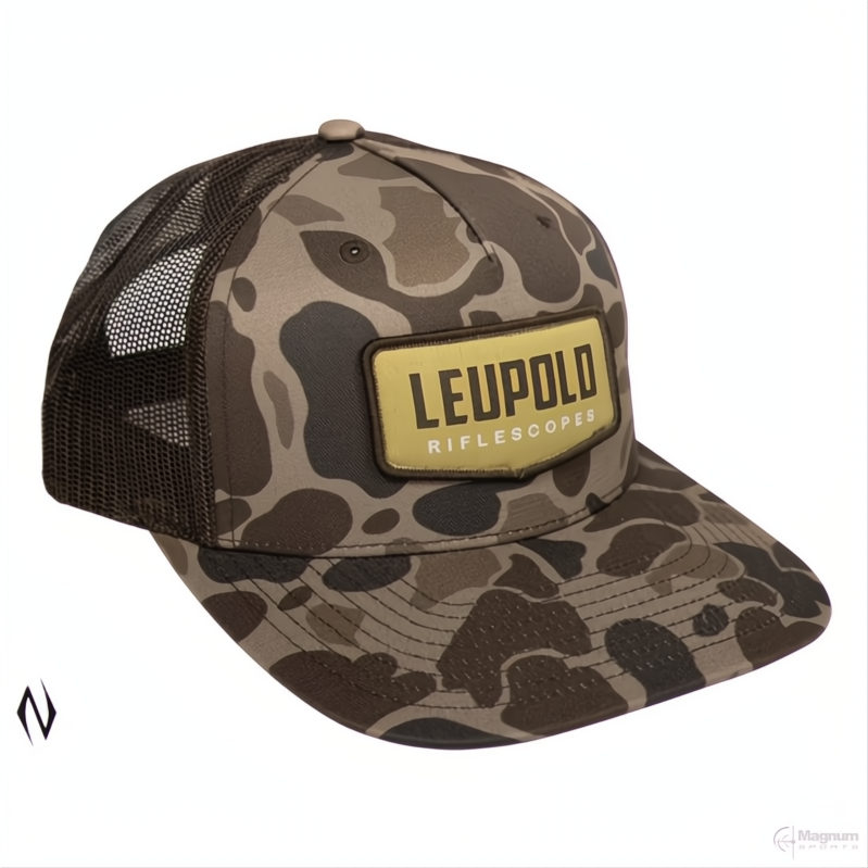 LEUPOLD RIFLESCOPES TRUCKER HAT CAMO