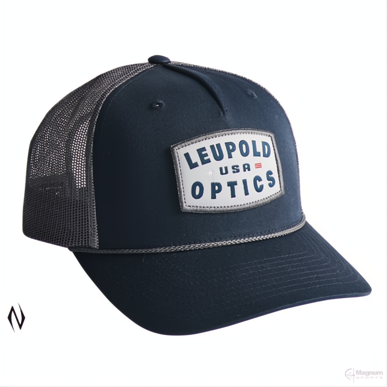 LEUPOLD USA TRUCKER HAT NAVY