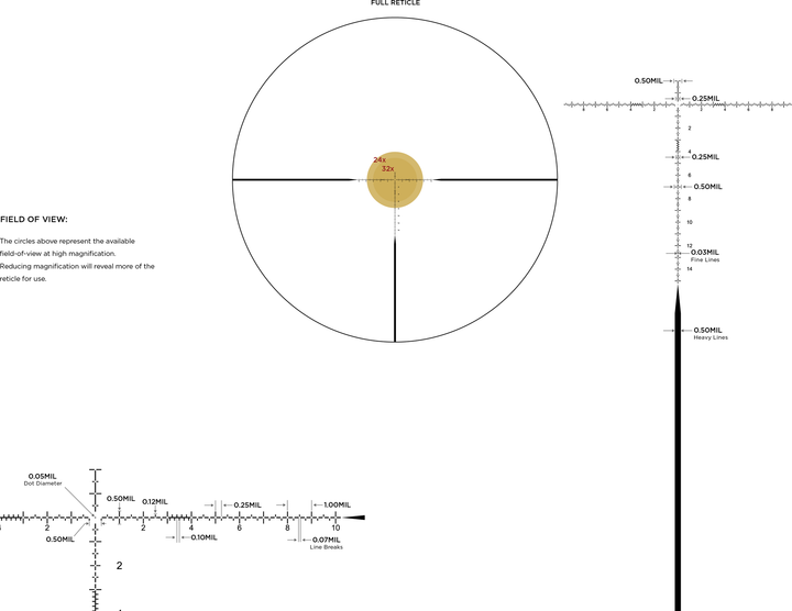Leupold Mark 4HD 6-24x52 PR3 MIL reticle
