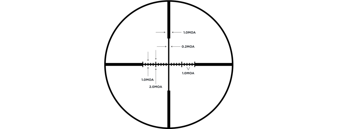 Leupold VX-5HD 3-15x44 Wind Plex reticle