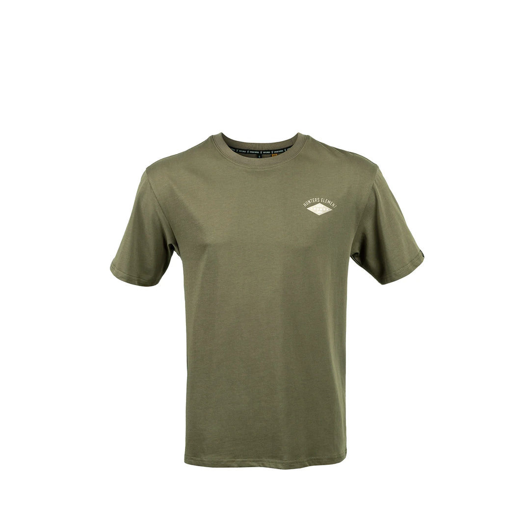 Hunters Element Lux Tee Khaki