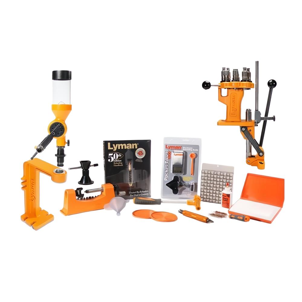 Lyman Brass Smith All American 8 Turret Press Reloading Kit – Magnum Sports