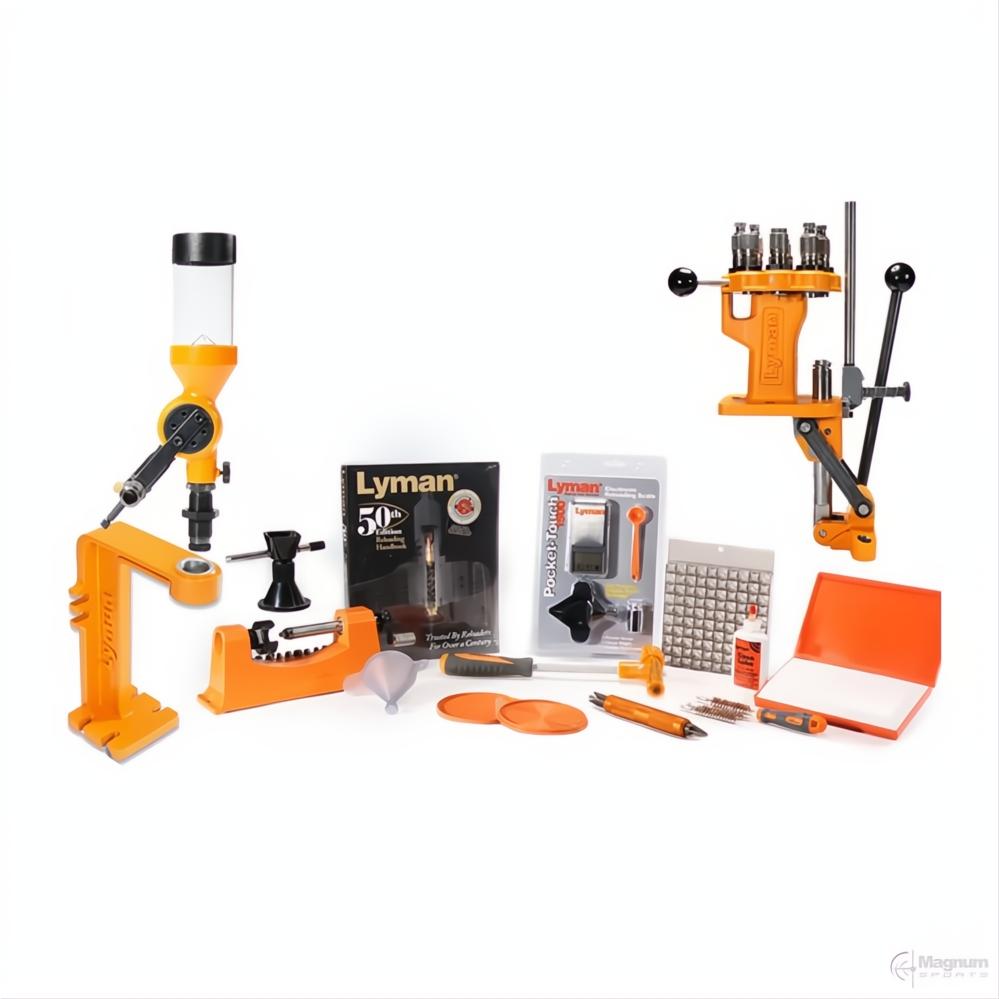 Lyman Brass Smith All American 8 Turret Press Reloading Kit
