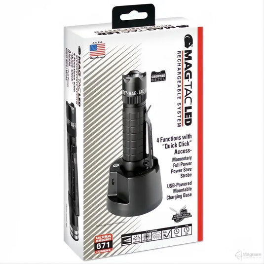 MAGLITE MAG-TAC LED RECHARG M/CRN BEZEL