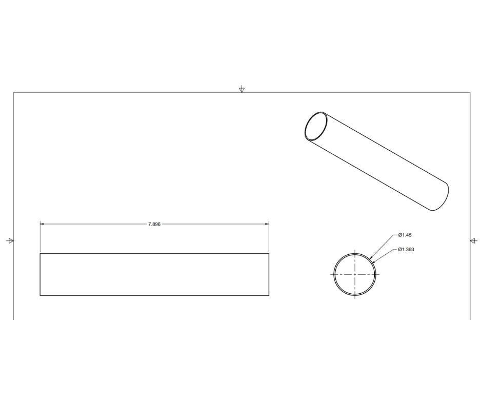Accuracy Solutions Base Tubes for Makos