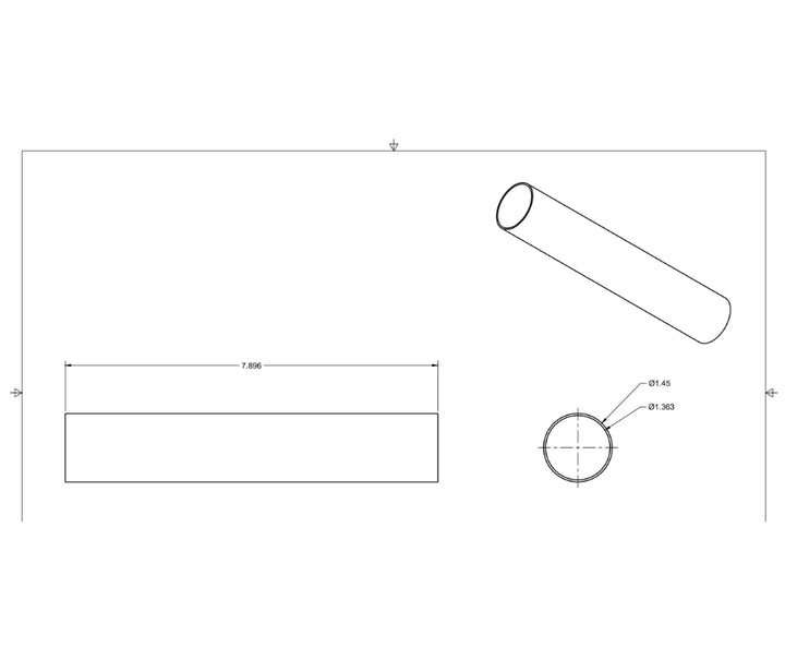 Accuracy Solutions Base Tubes for Makos