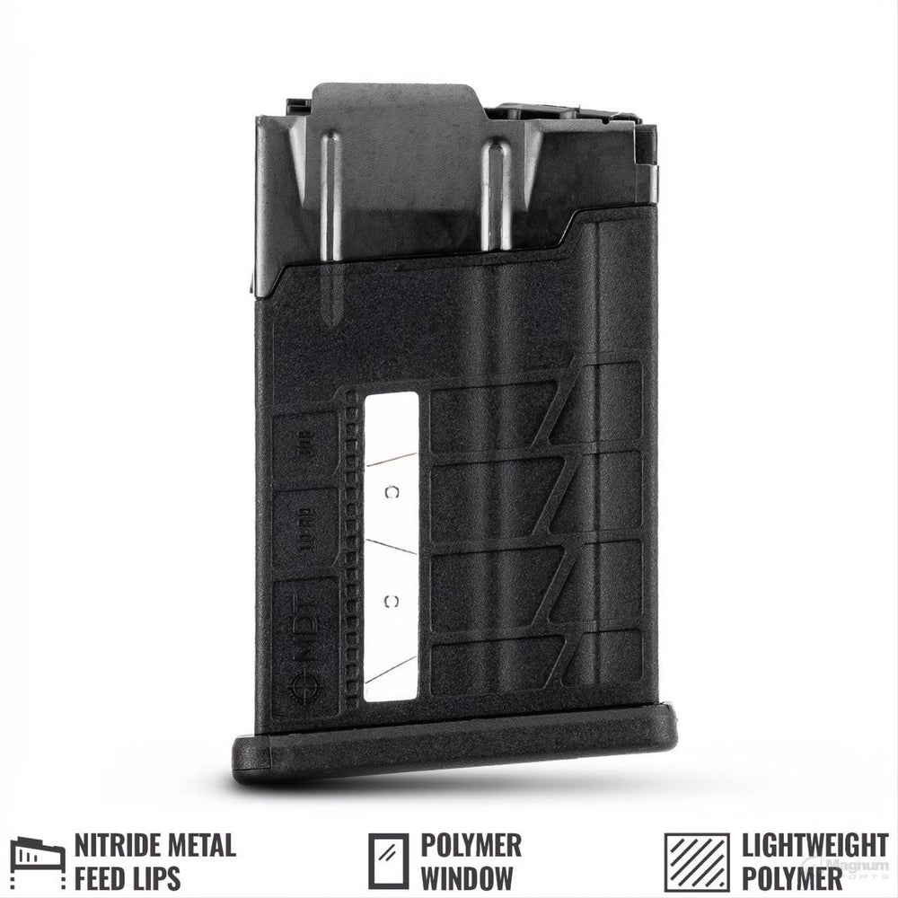 MDT Poly/Metal AICS Short Action Magazine 308 Win/6.5 Creedmoor, 10 Round