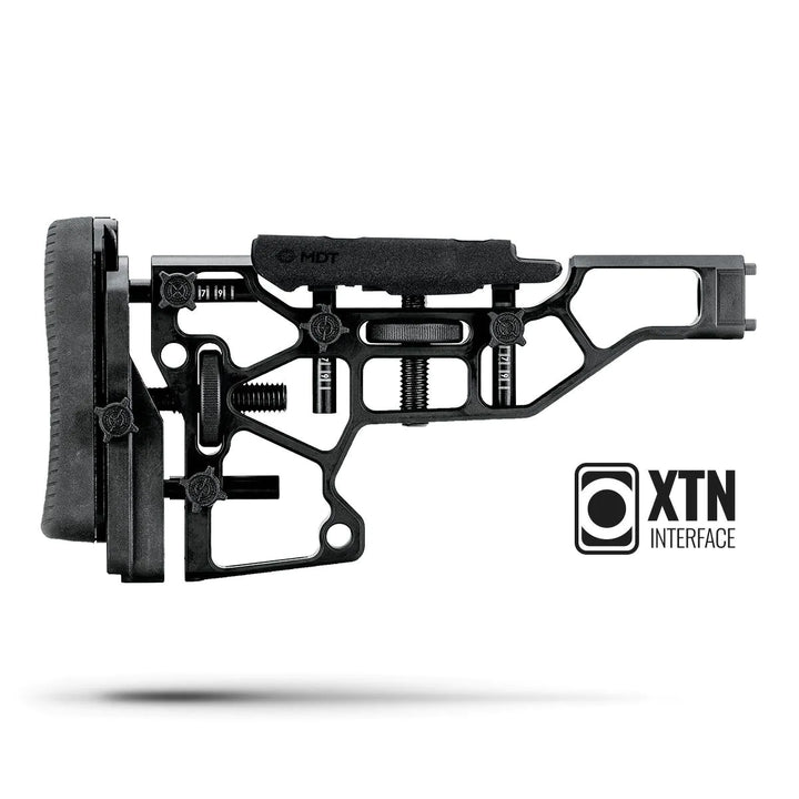 MDT XTN Skeleton Rifle Butt Stock SRS-X and SRS-X Premier for ESS and ACC Rifle Chassis Systems – view 3